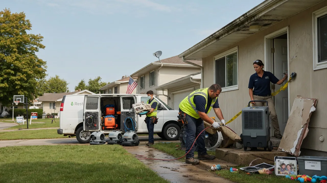 Water Damage Restoration in Clarksville, IA near me